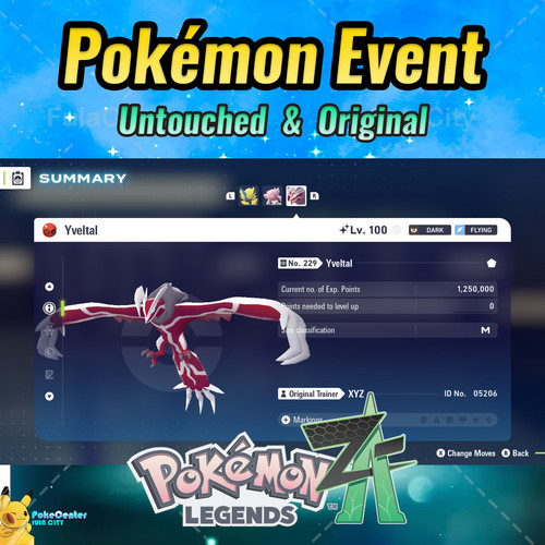 Shiny yveltal evento - yveltal, ⚫evento