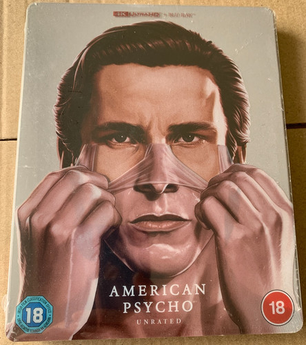 American psycho uhd blu - 4k, blu-ray