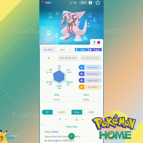 Shiny palkia evento - ✨,