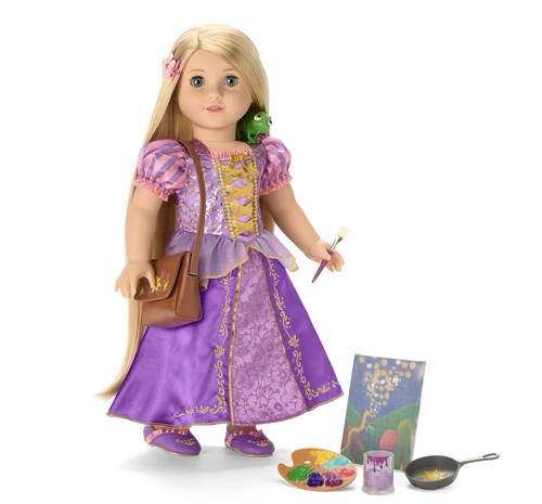 Bambola rapunzel american - rapunzel,