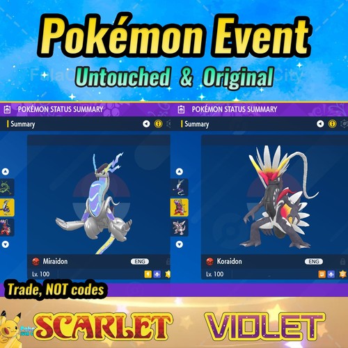 Shiny miraidon koraidon - miraidon,